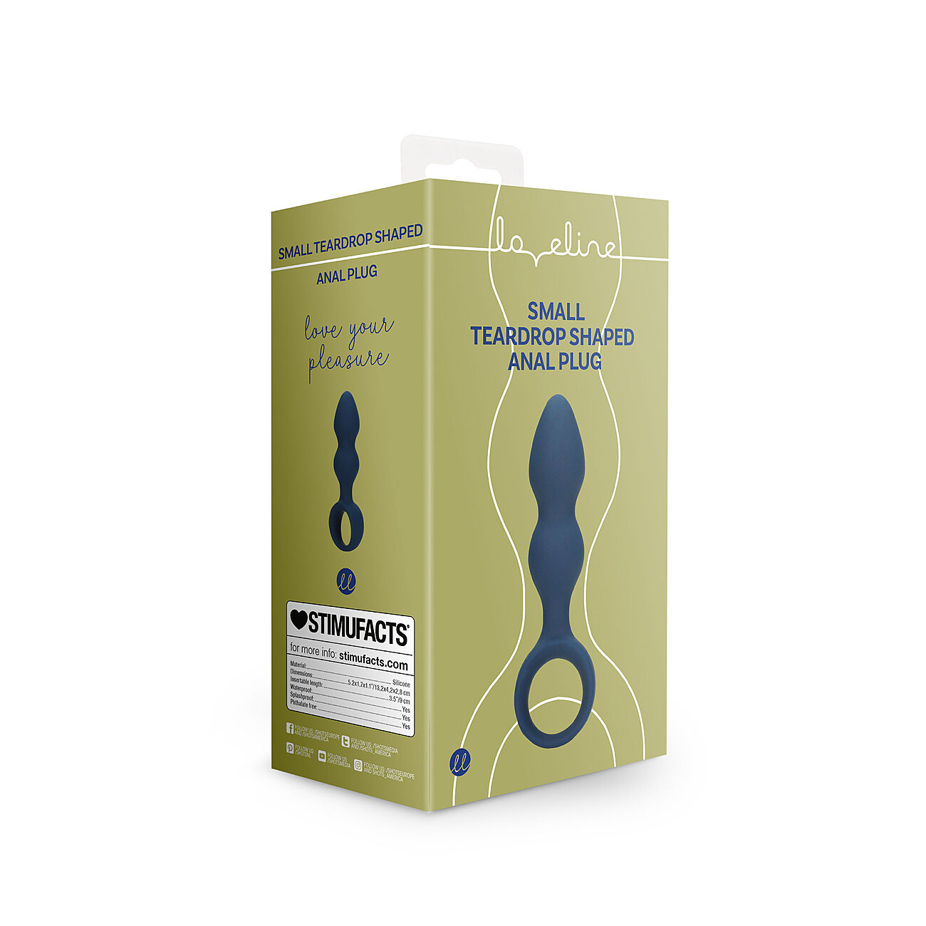 Loveline - Muodokas anaalitappi, S-koko