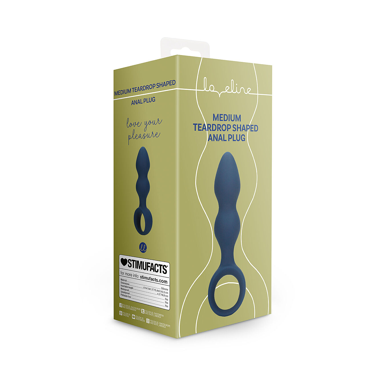 Loveline - Muodokas anaalitappi, M-koko