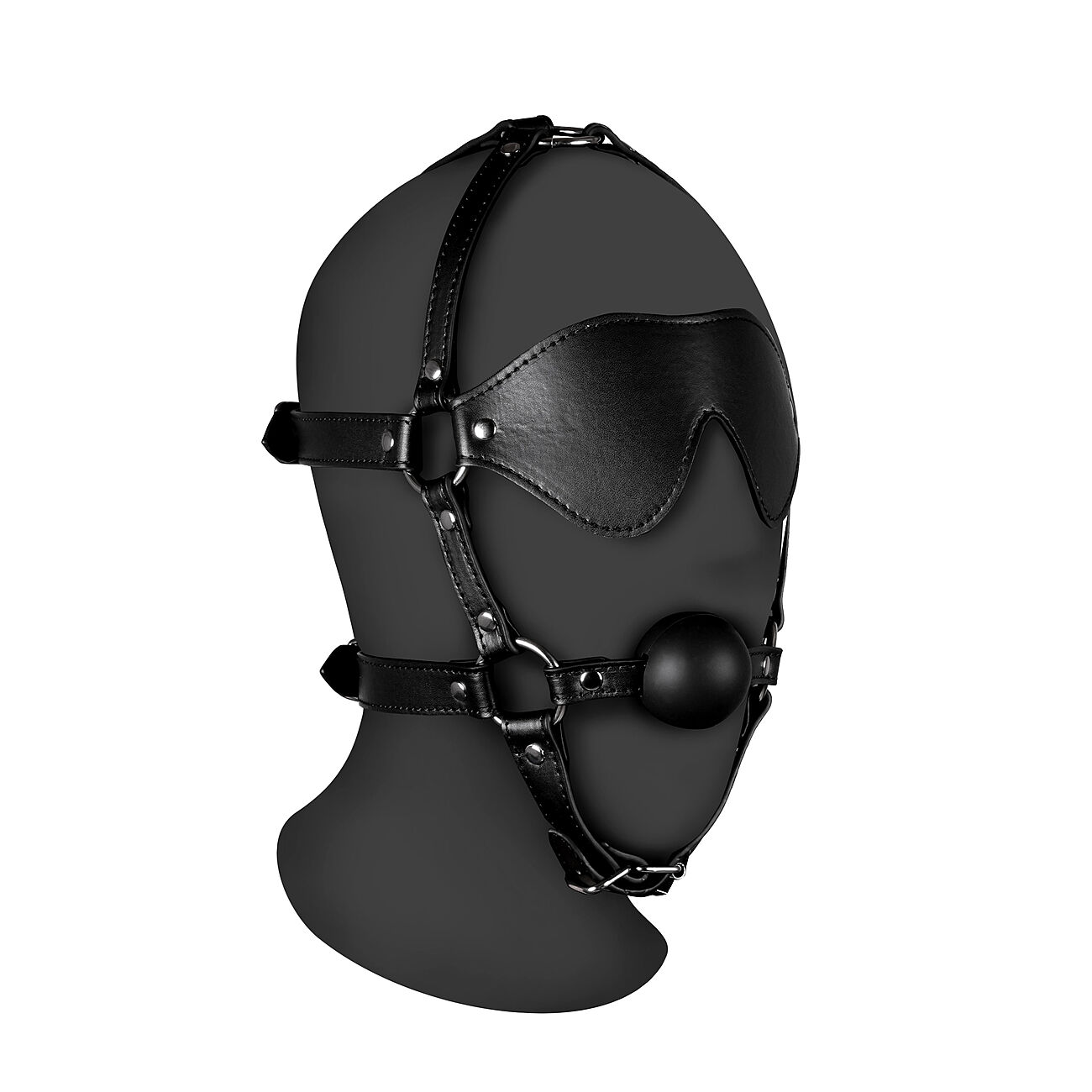 Ouch XTREME - Silmämaski ja suupallo harness