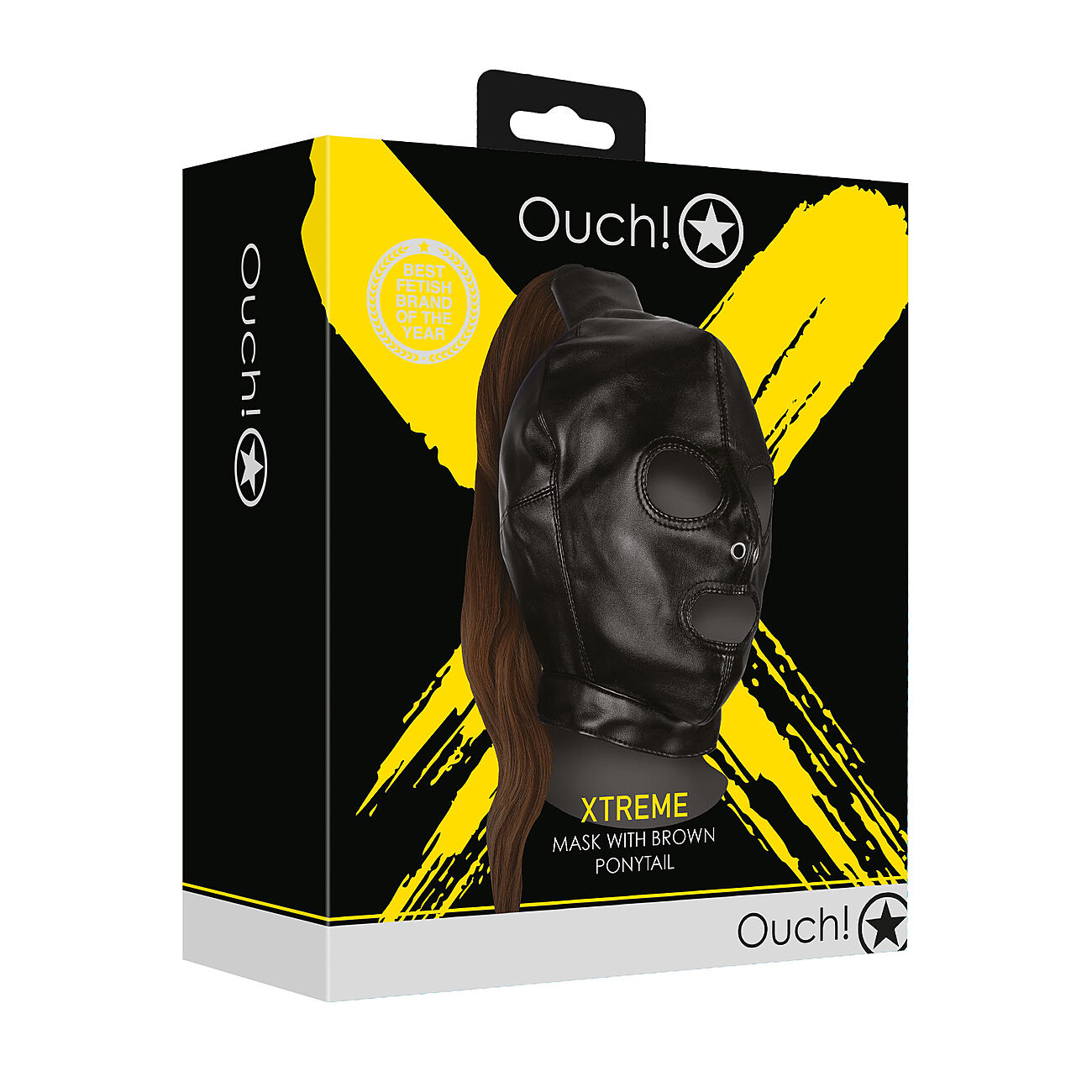 Ouch XTREME - Huppu poninh�nn�ll�, ruskea