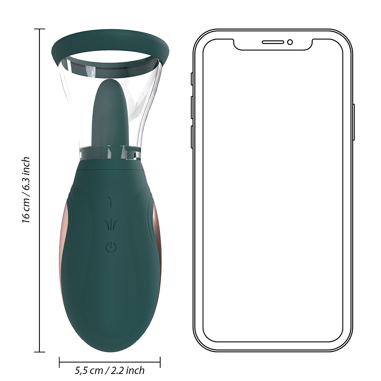 Pumped - Moottoroitu vagina- ja rintapumppu klitoriskiihottimella