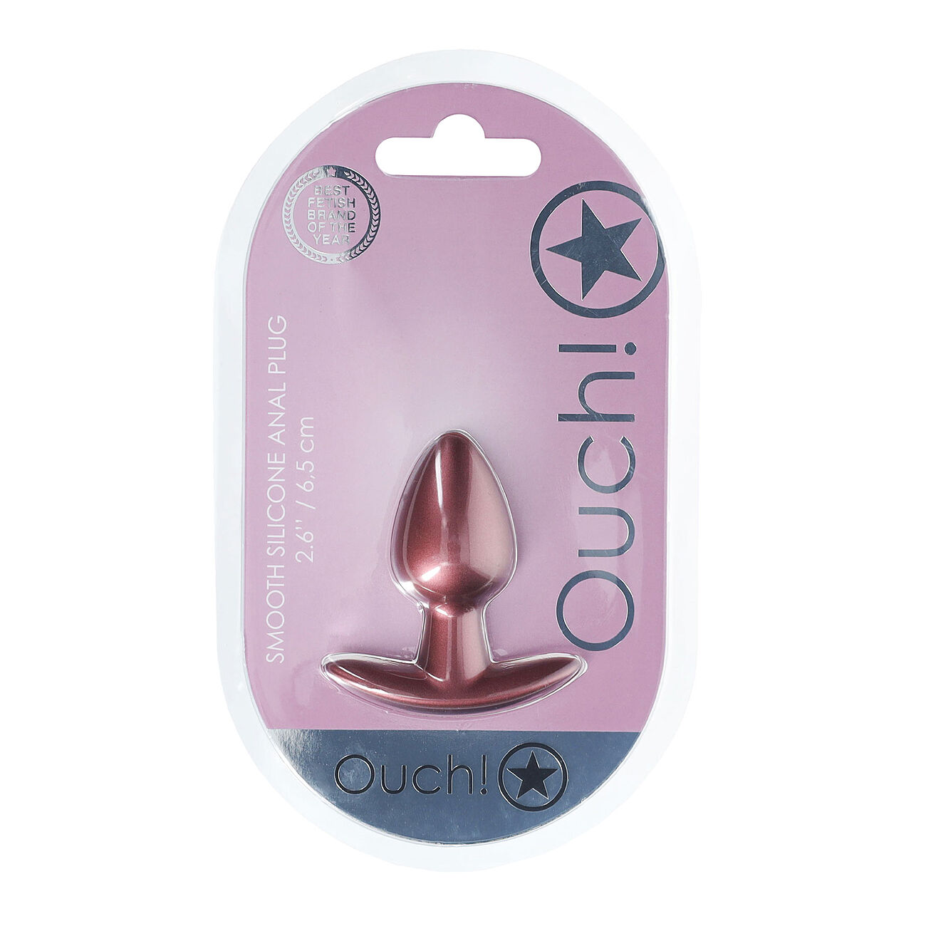 Ouch - Silikoninen anaalitappi, XS-koko