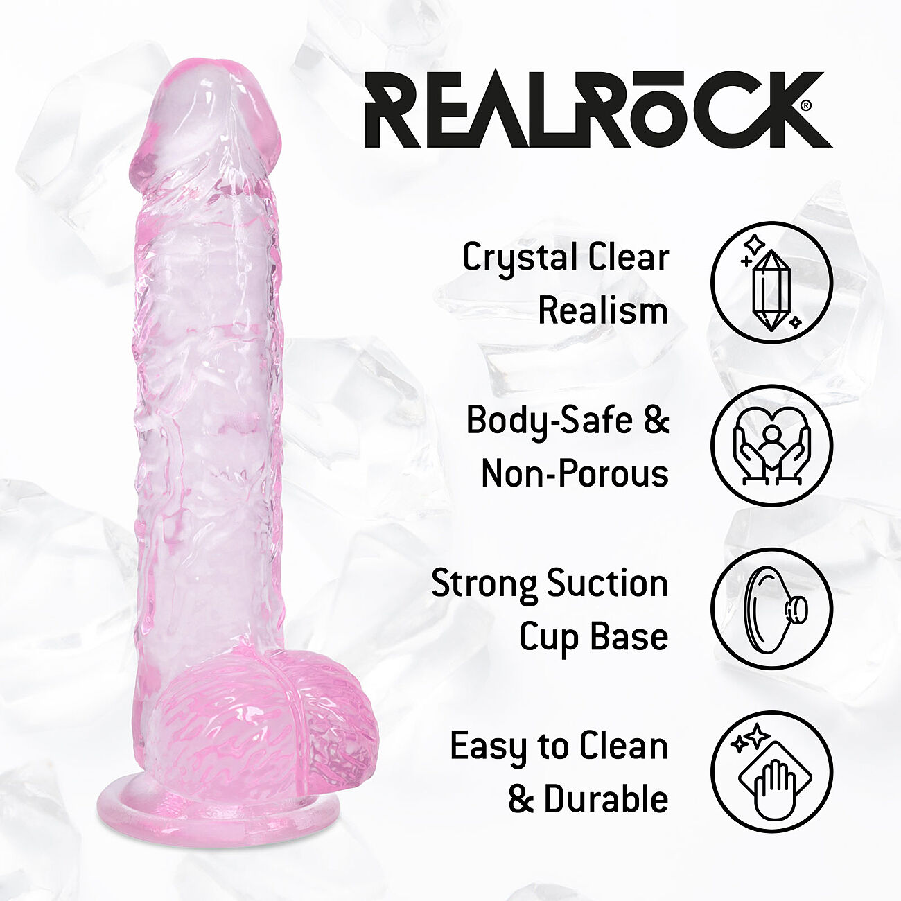 RealRock Super Flexible - Dildo kiveksill� 5