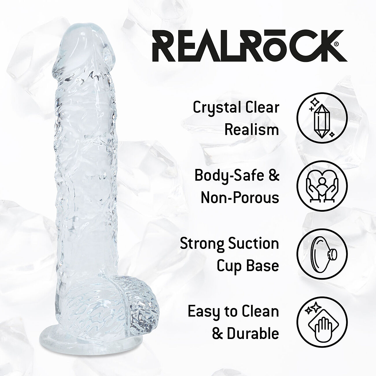 RealRock Super Flexible - Dildo kiveksill� 5