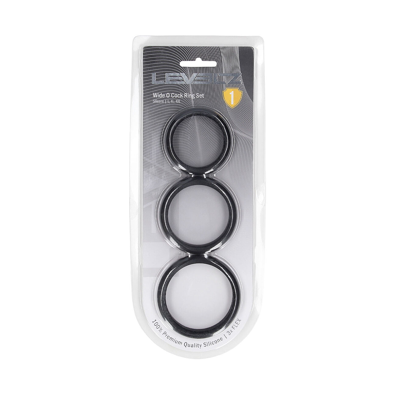 LEVELZ Wide O - Penisrengassetti, L/XL/XXL