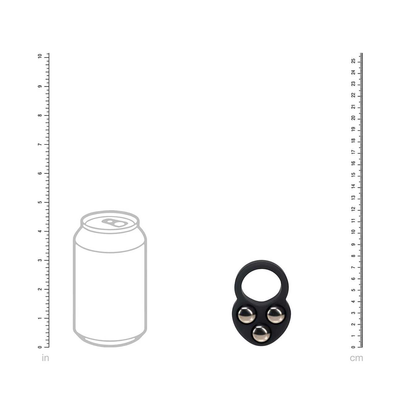 LEVELZ Triple Weighted - Penisrengas painoilla