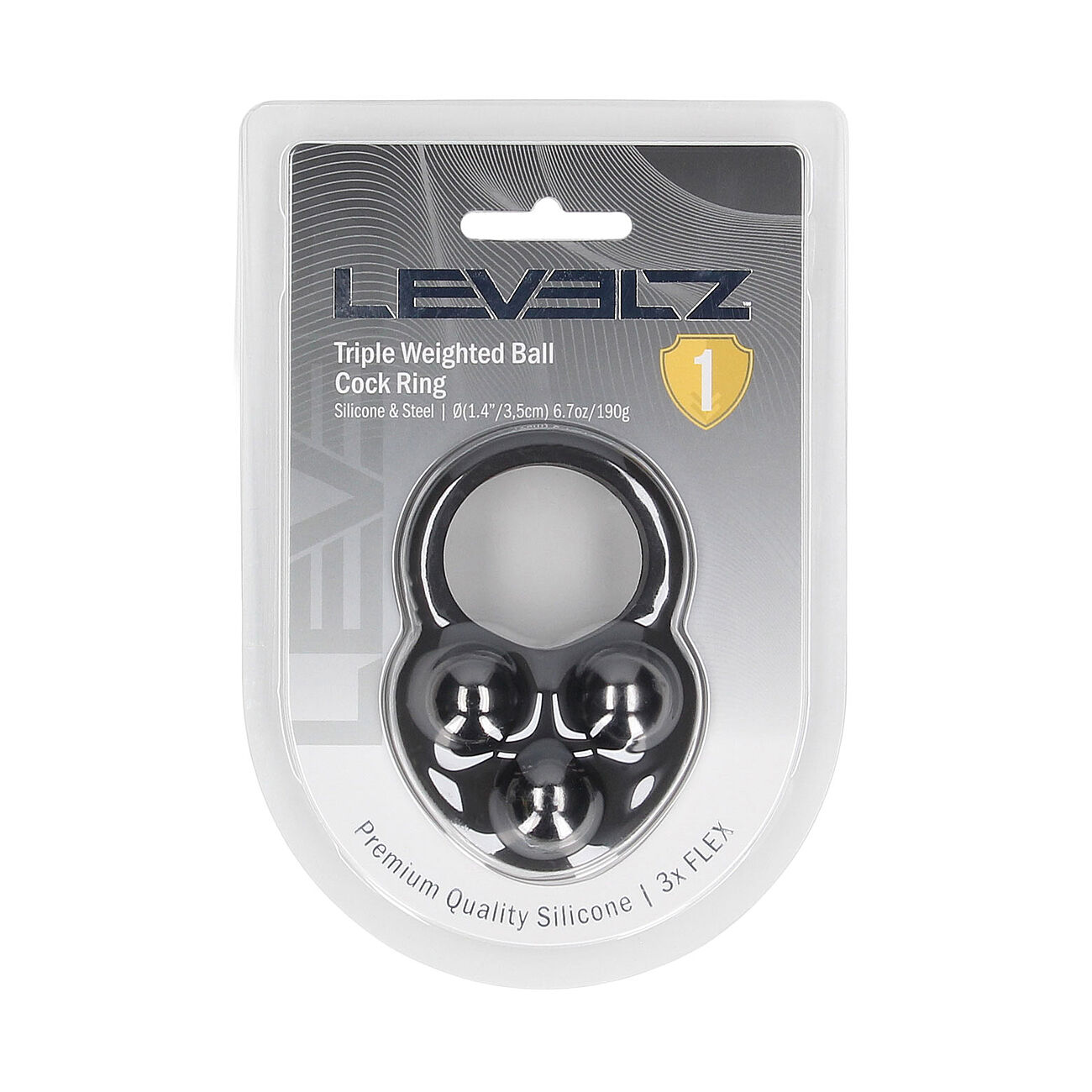 LEVELZ Triple Weighted - Penisrengas painoilla