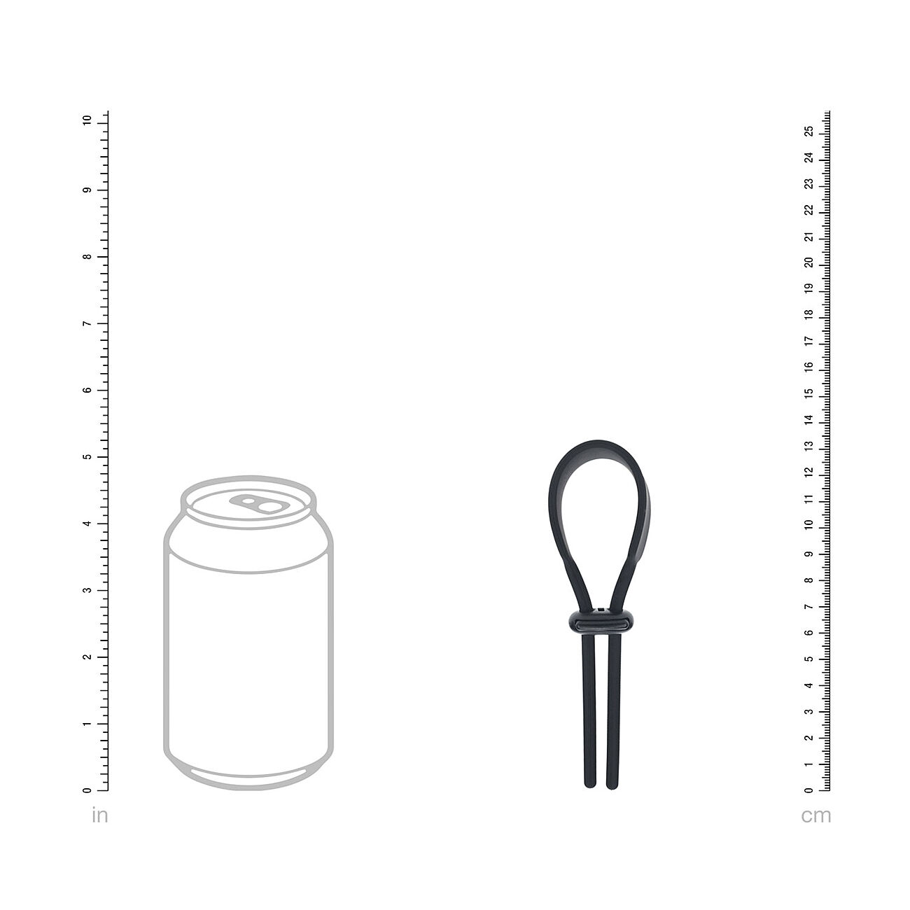 LEVELZ Wide Lasso - S��dett�v� penisrengas