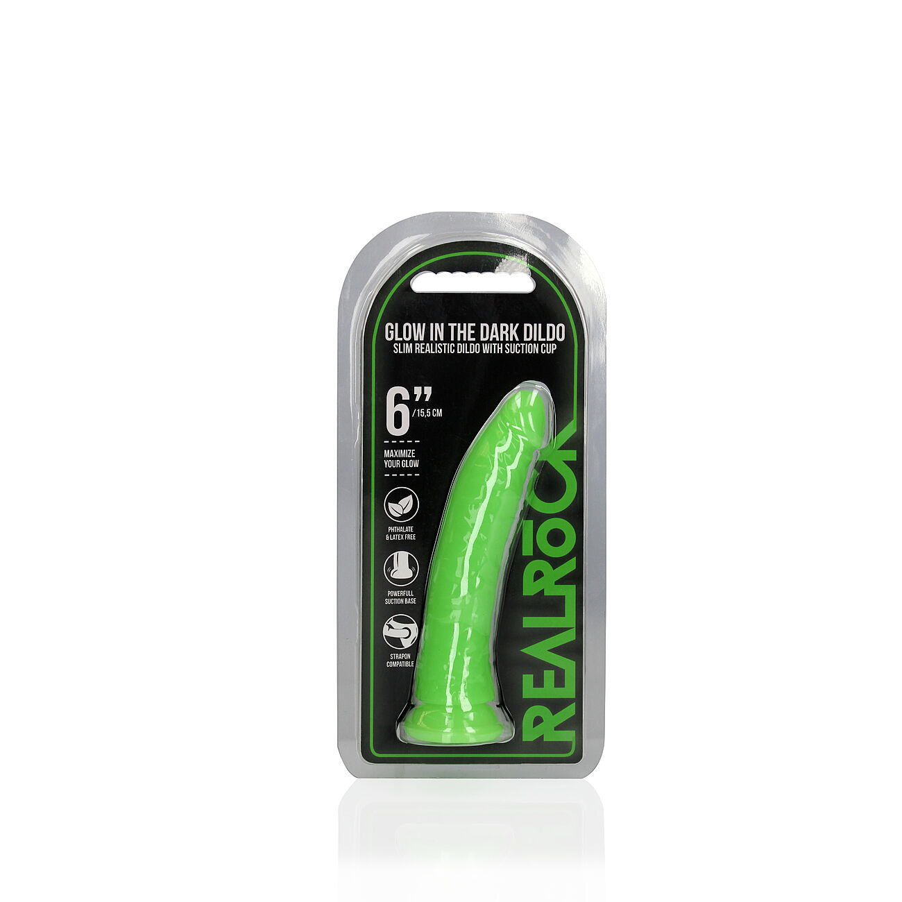 RealRock Glow In the Dark - Dildo 6