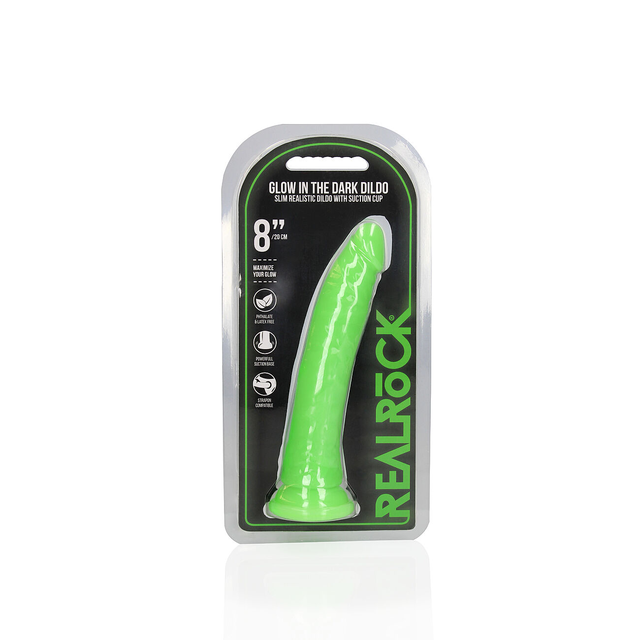 RealRock Glow In the Dark - Dildo 8