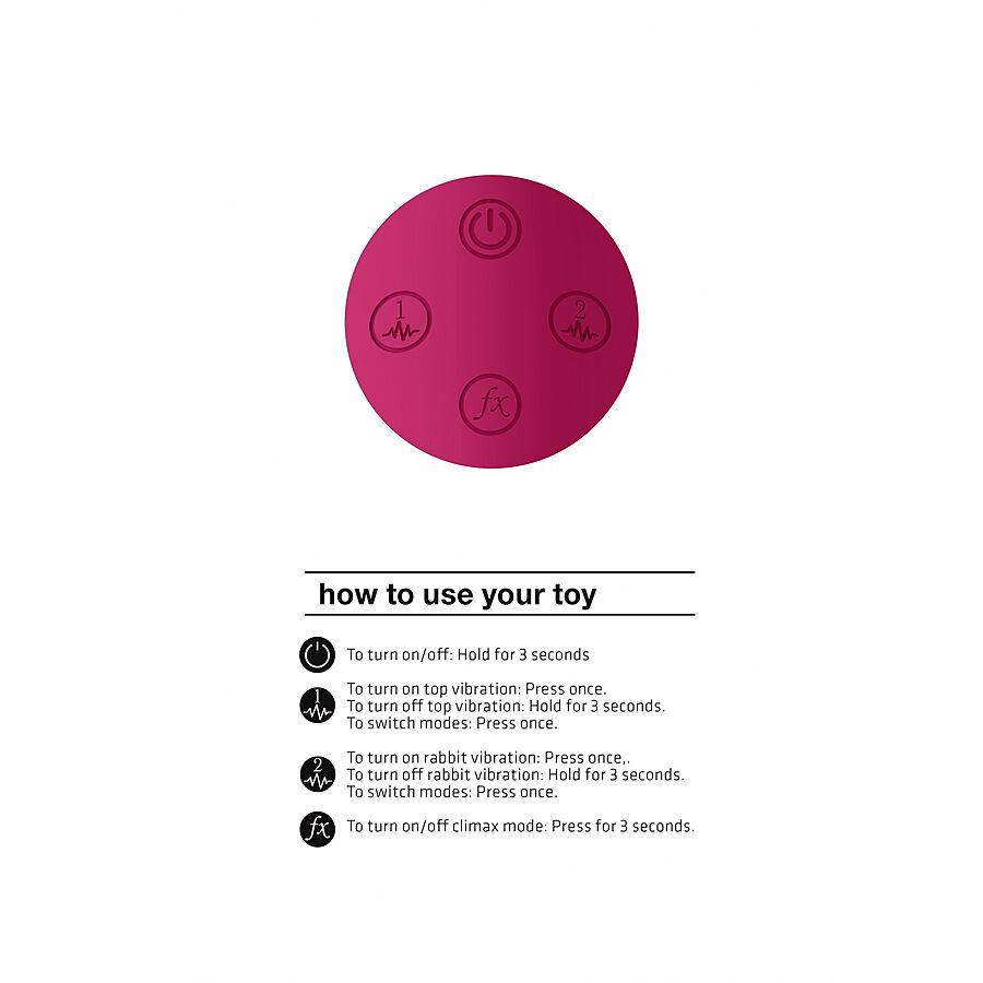 VIVE Zosia - Rabbit-vibraattori