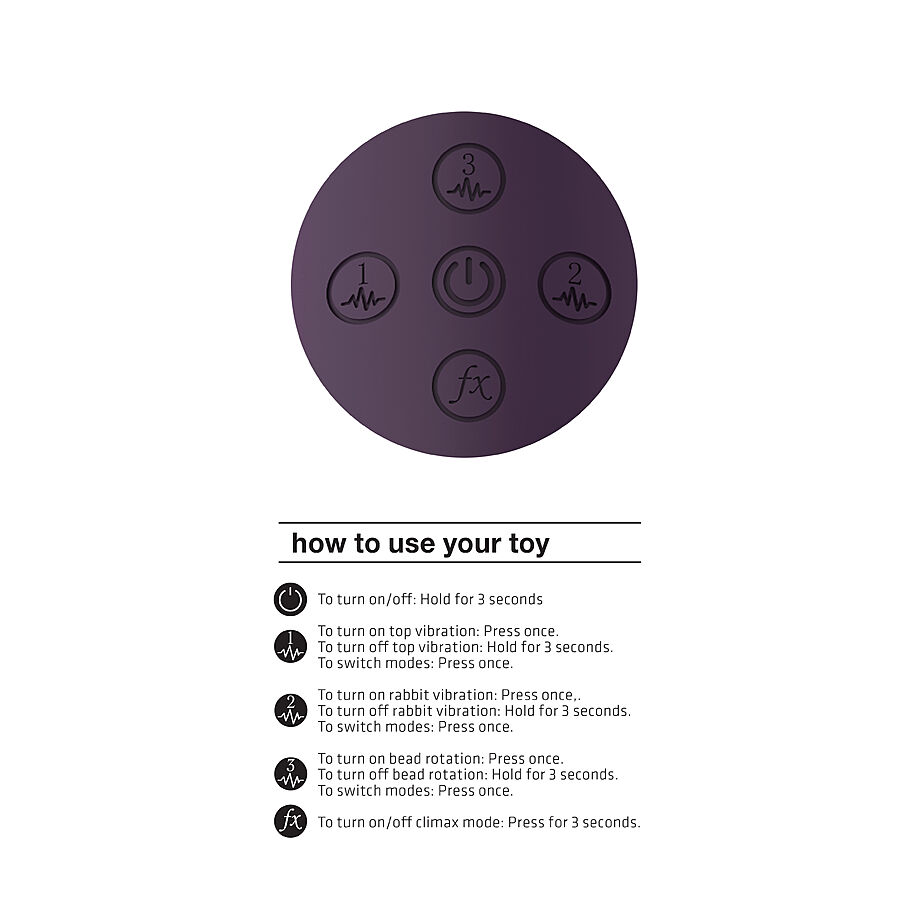 VIVE Cato - Rabbit-vibraattori