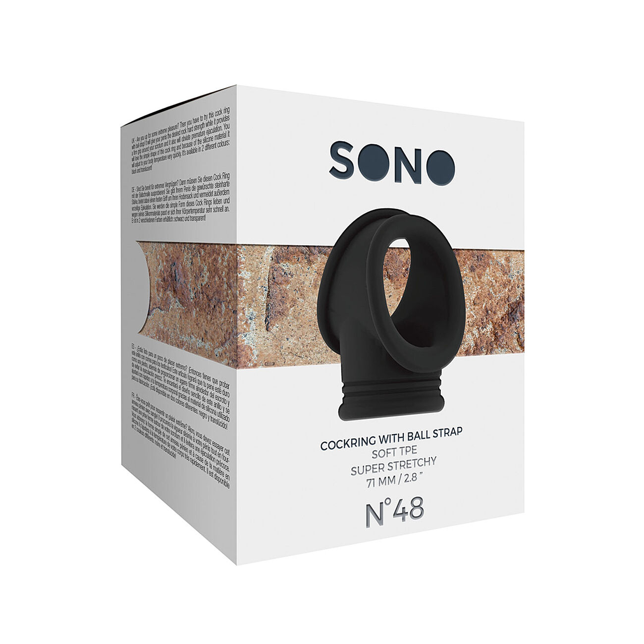 SONO Nr 48 - Peniskivesrengas, musta