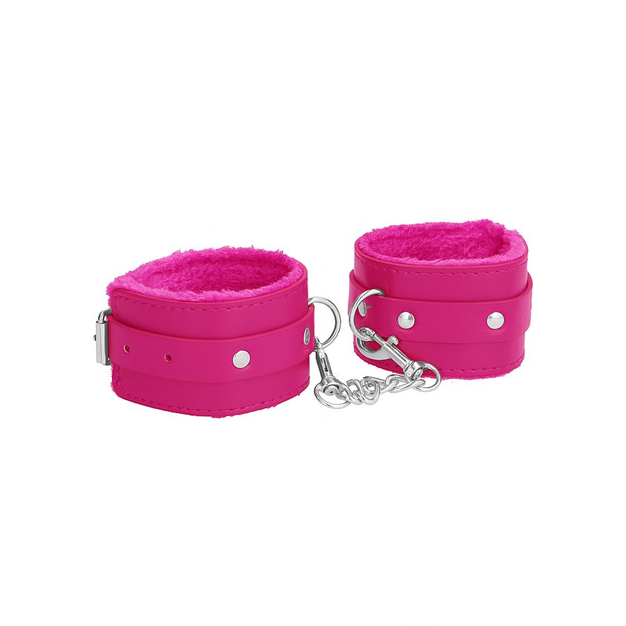 Ouch - Plush Leather Ankle Cuffs