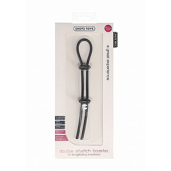 Shots Toys Double Stretch Booster - Sdettv peniskivesrengas