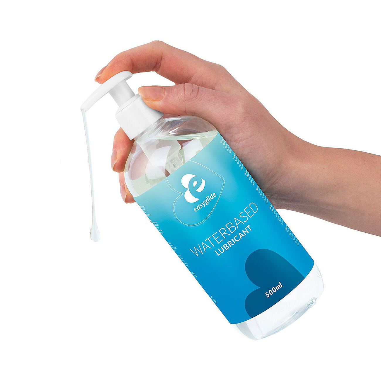EasyGlide - Vesipohjainen liukuvoide, pumppupullo, 500 ml
