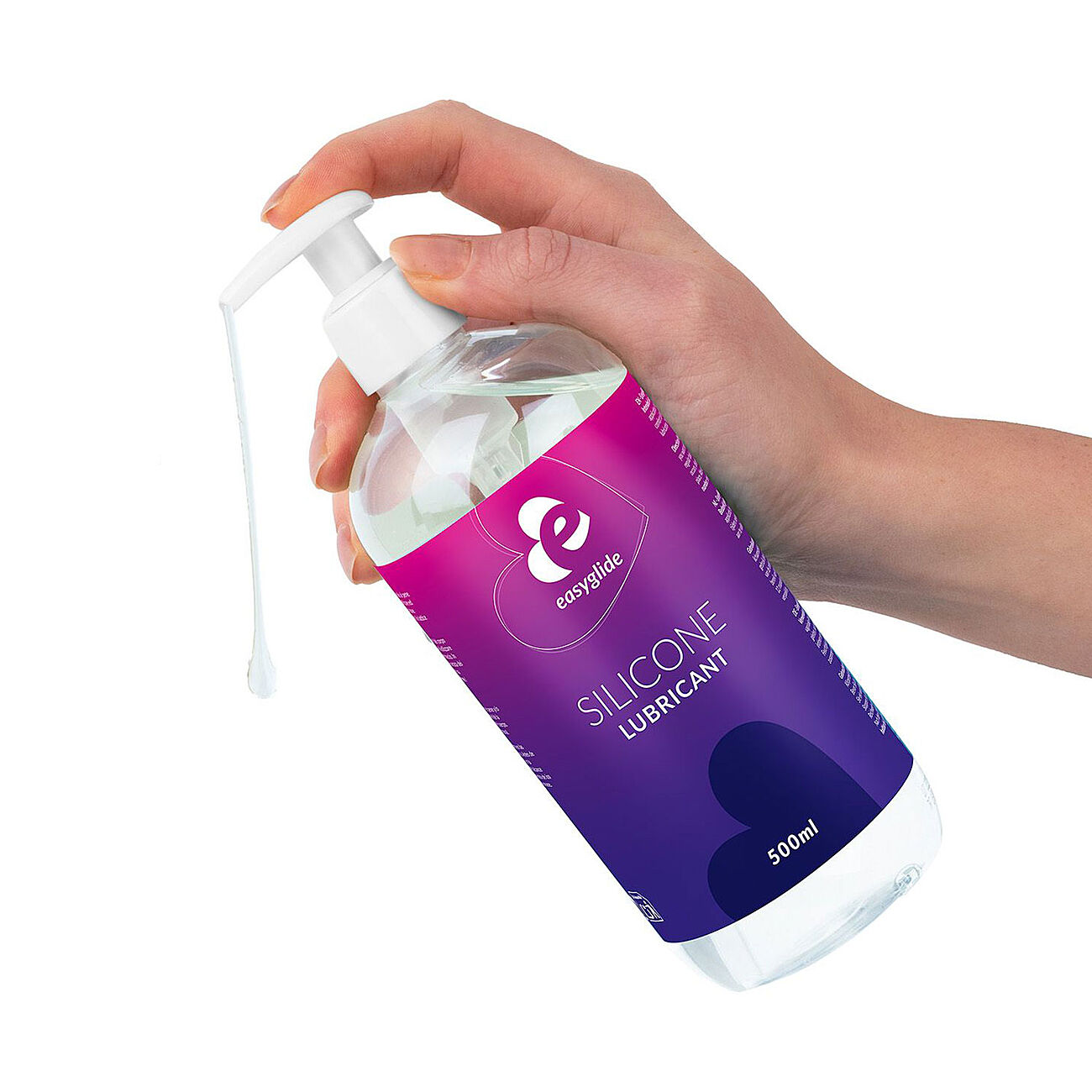 EasyGlide - Silikonipohjainen liukuvoide, pumppupullo, 500 ml