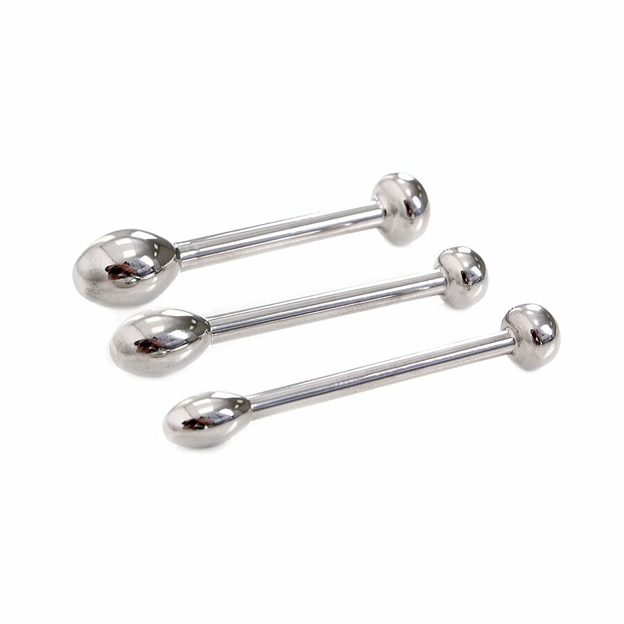 Kiotos Steel - Silet penisplugit, 3 kpl