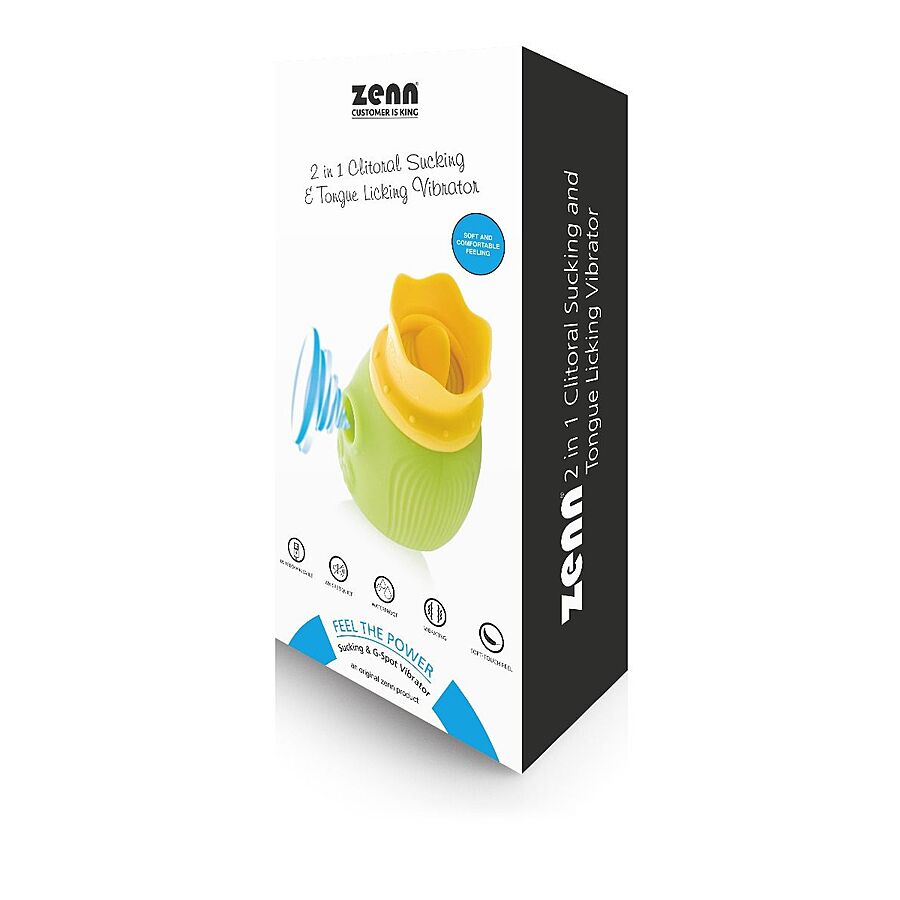 ZENN - 2 in 1 klitoriskiihotin