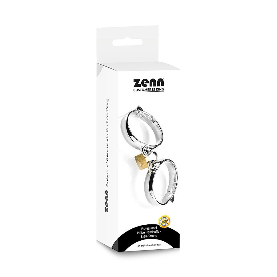 ZENN - Professional police handcuffs, extra strong