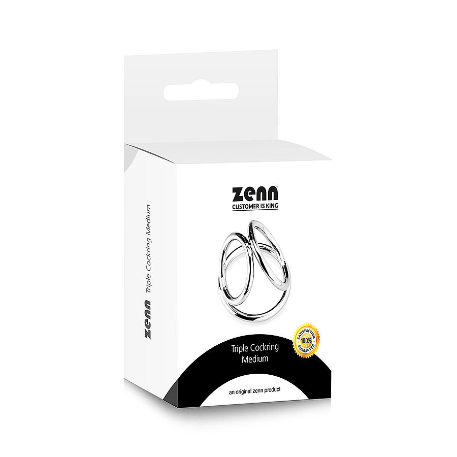 ZENN Triple - Metallinen penisrengas