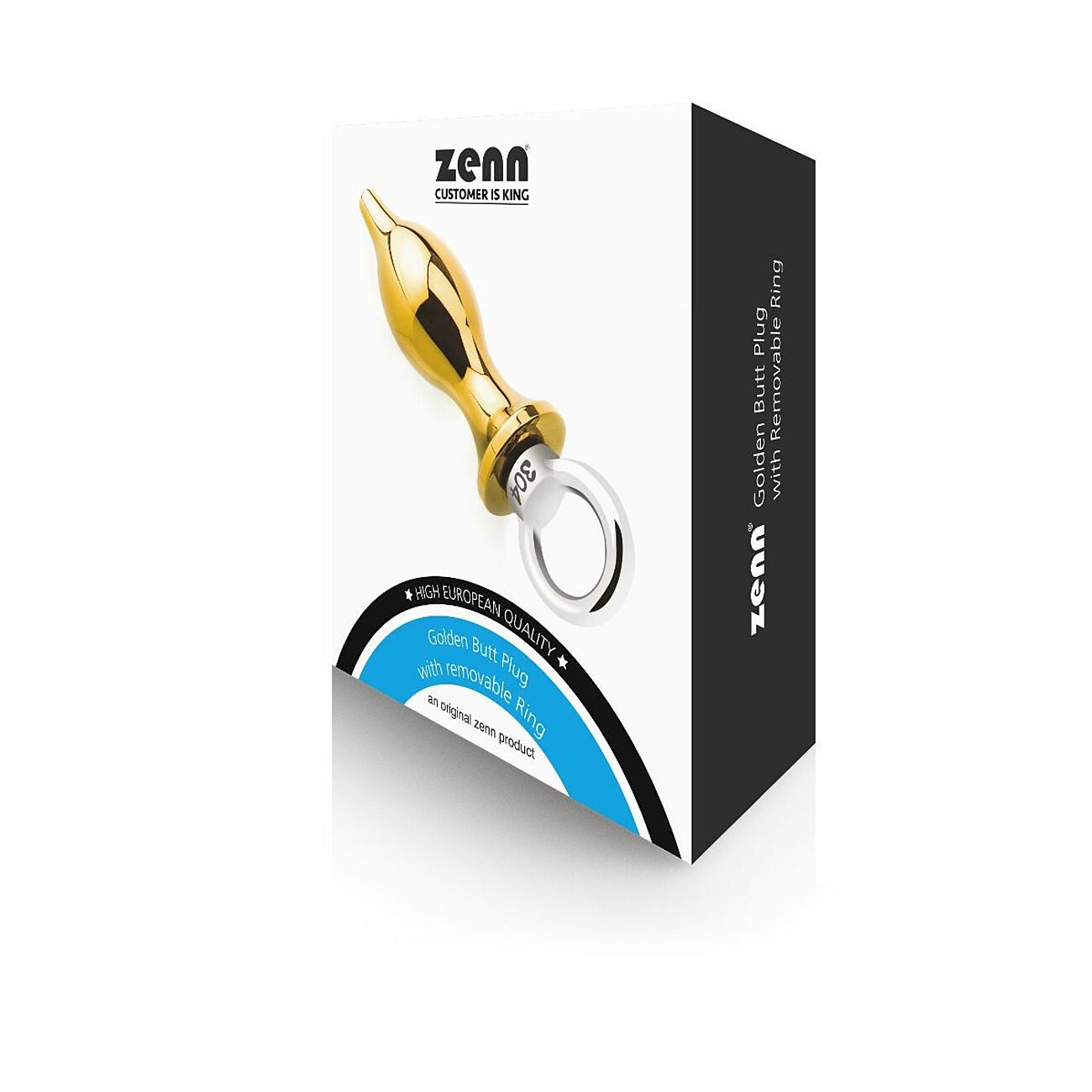 ZENN - Gold metallinen anaalitappi