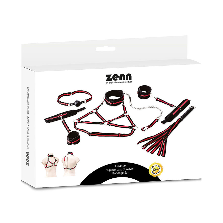 ZENN - 9-piece luxury woven bondage set