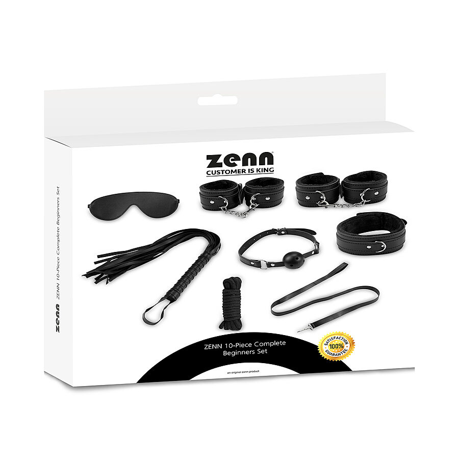ZENN - 10-osainen BDSM-setti aloittelijoille