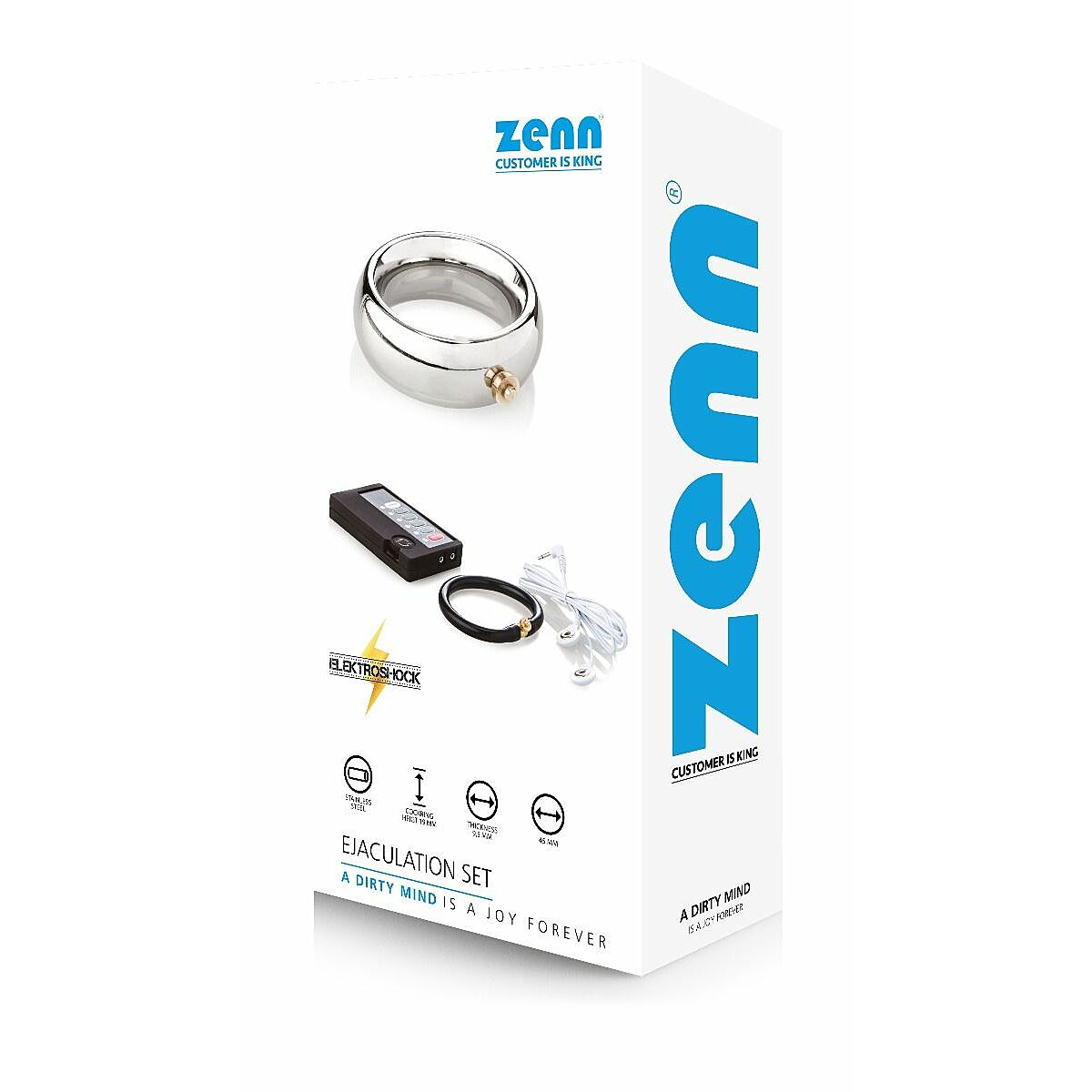 ZENN - Shkimpulsseja johtava penisrengassetti