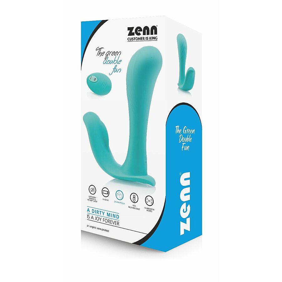 ZENN The Green Double Fun - Vibraattori