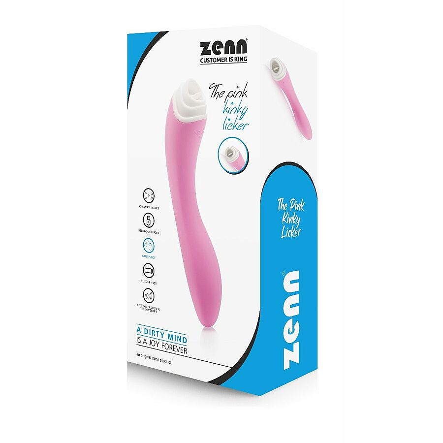 ZENN The Pink Kinky Licker - Tuplavibraattori