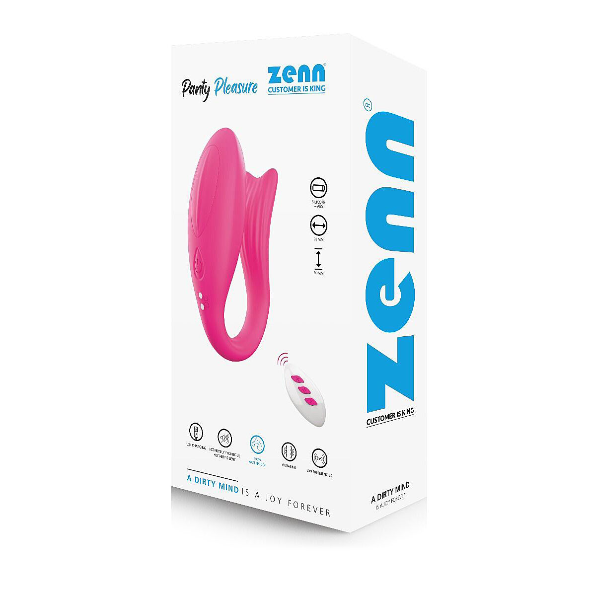 ZENN - Pariskuntavibraattori kauko-ohjaimella