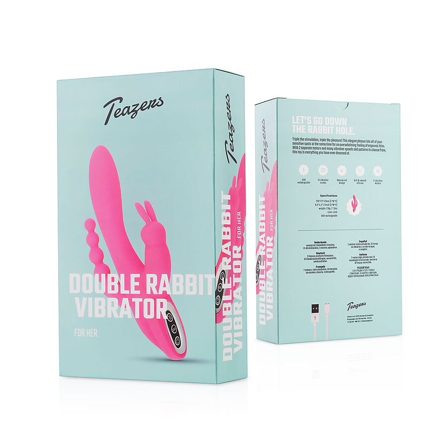 Teazers - Double rabbit-vibraattori