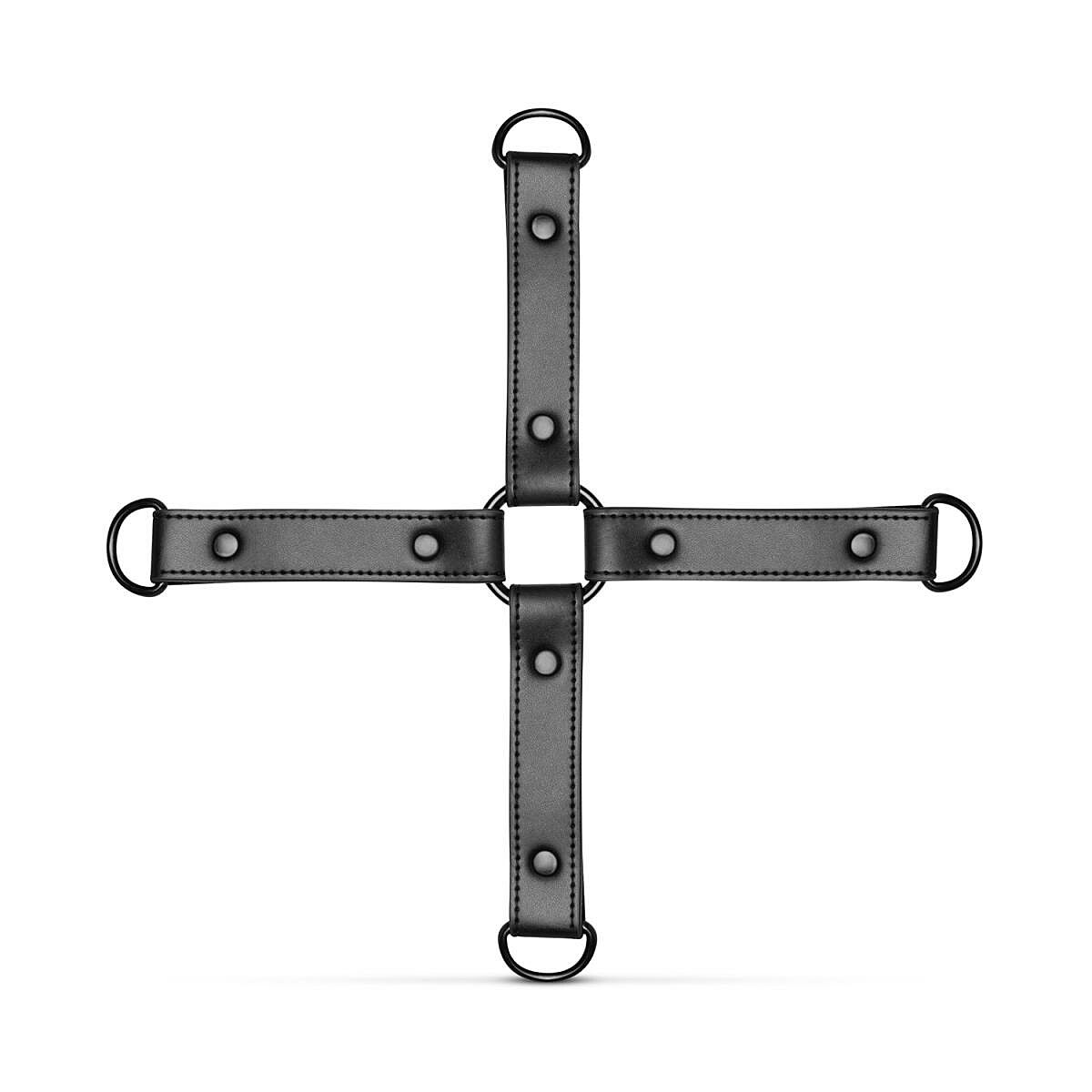 Bedroom Fantasies Hogtie - Sidontaremmi ksi- ja nilkkakahleilla