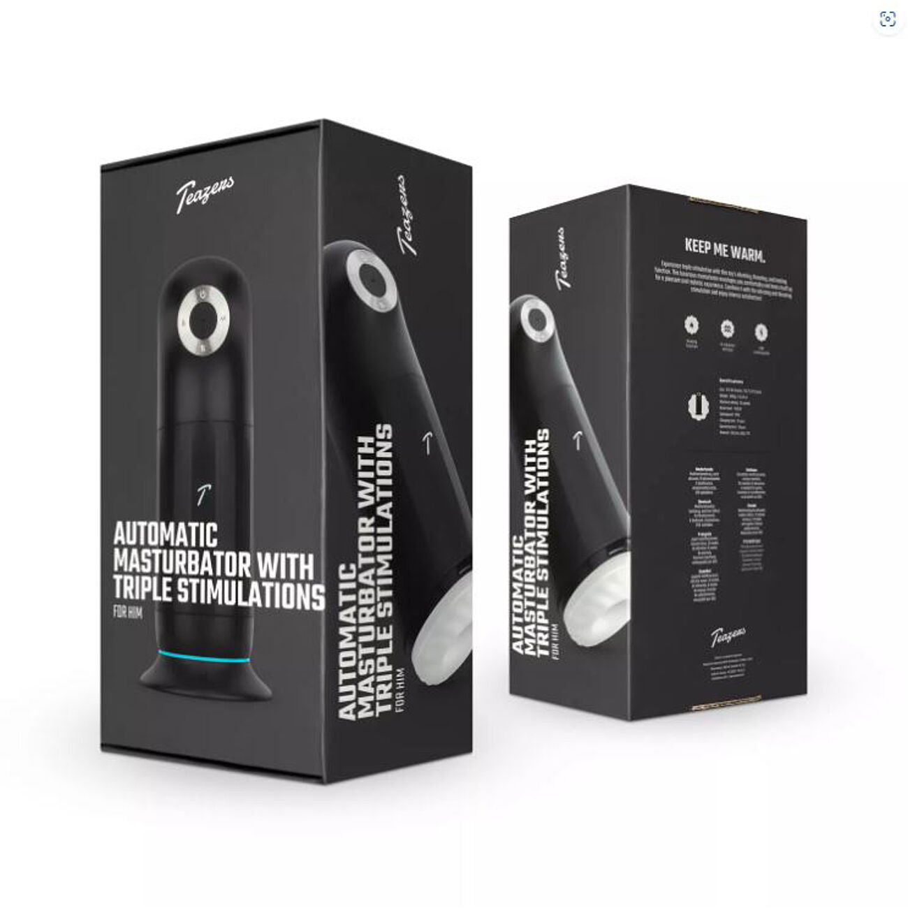Teazers - Masturbaattori lmmitystoiminnolla