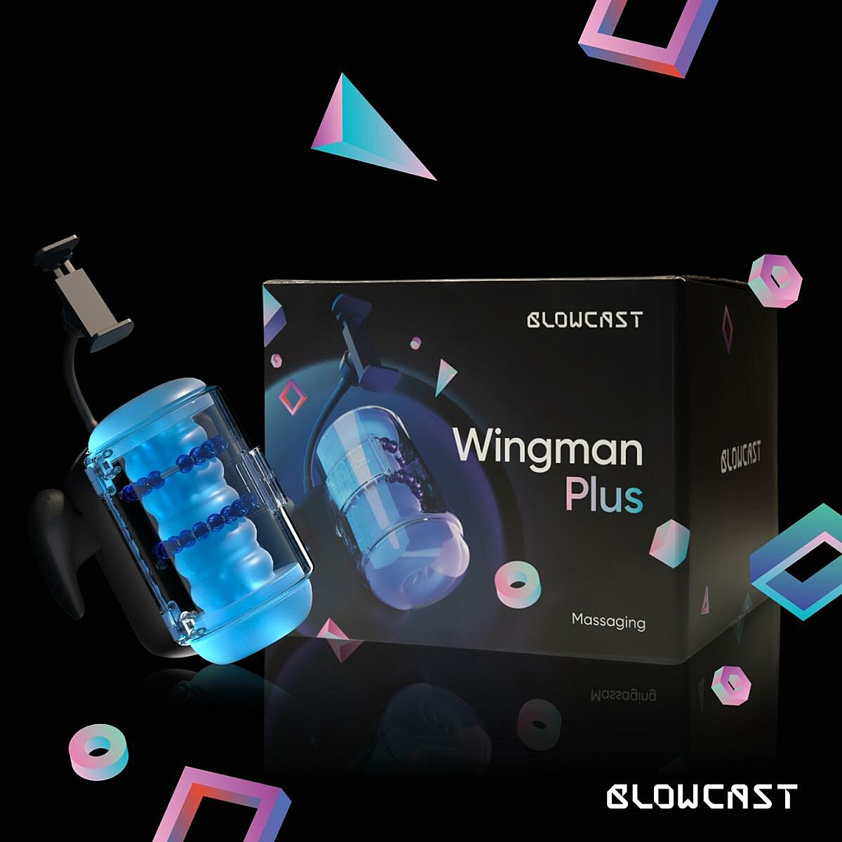 Blowcast Wingman Plus - Masturbaattori