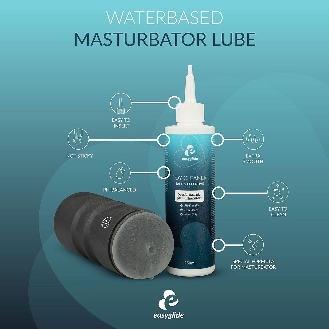 EasyGlide - Puhdistusaine, 250 ml