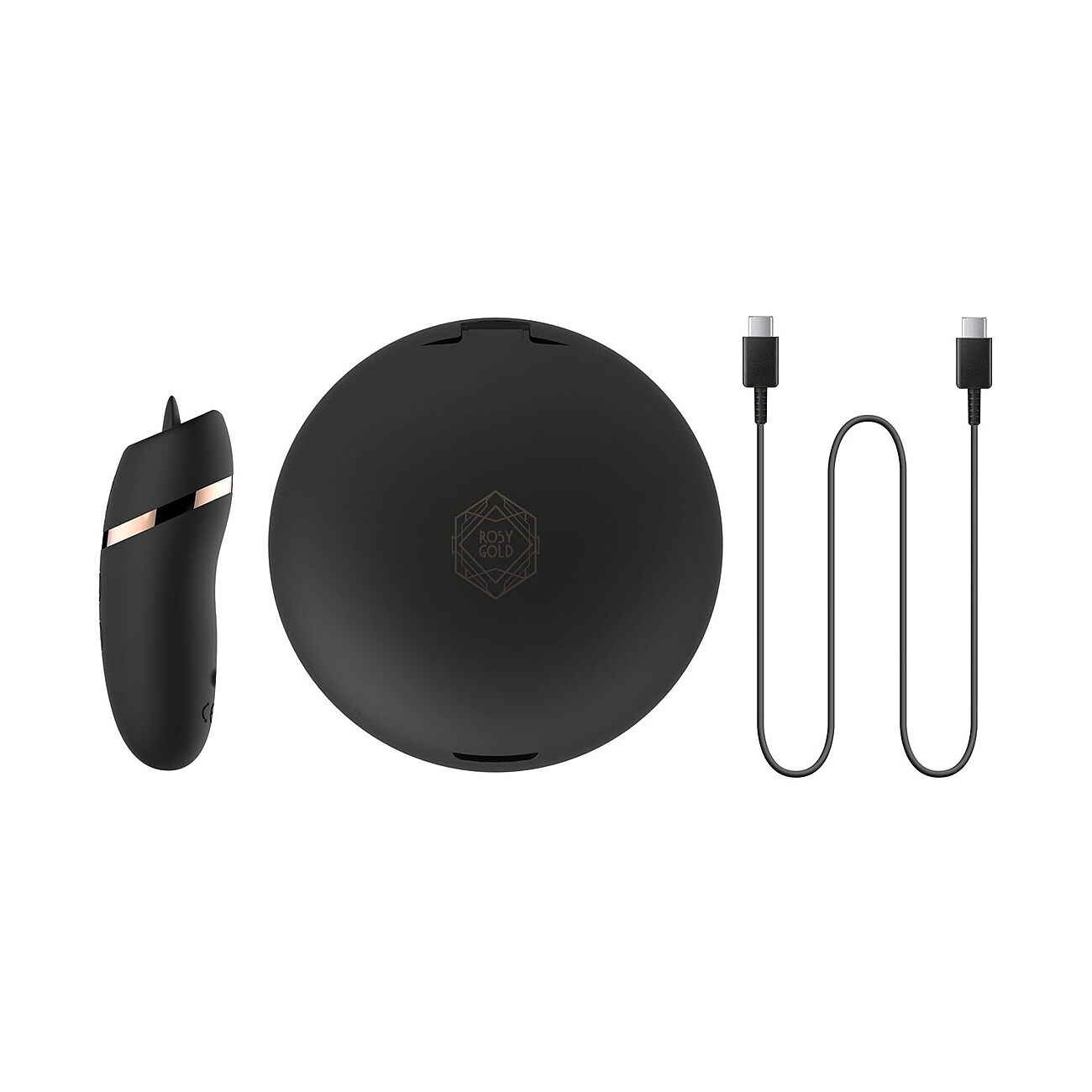 Rosy Gold Dual Stimulator - Kaksip�inen klitoriskiihotin