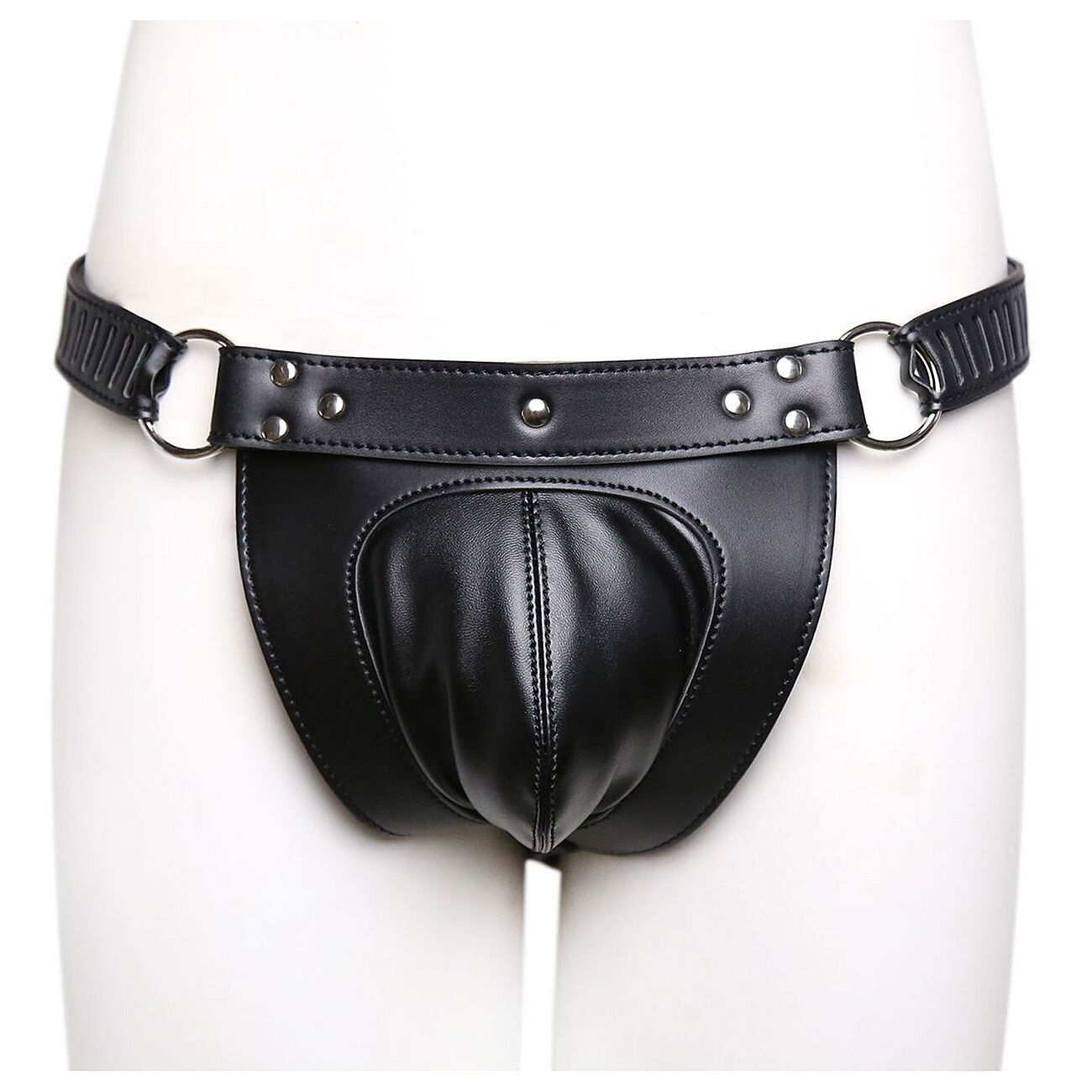 Chastity Pants - Nahkaiset siveyshousut