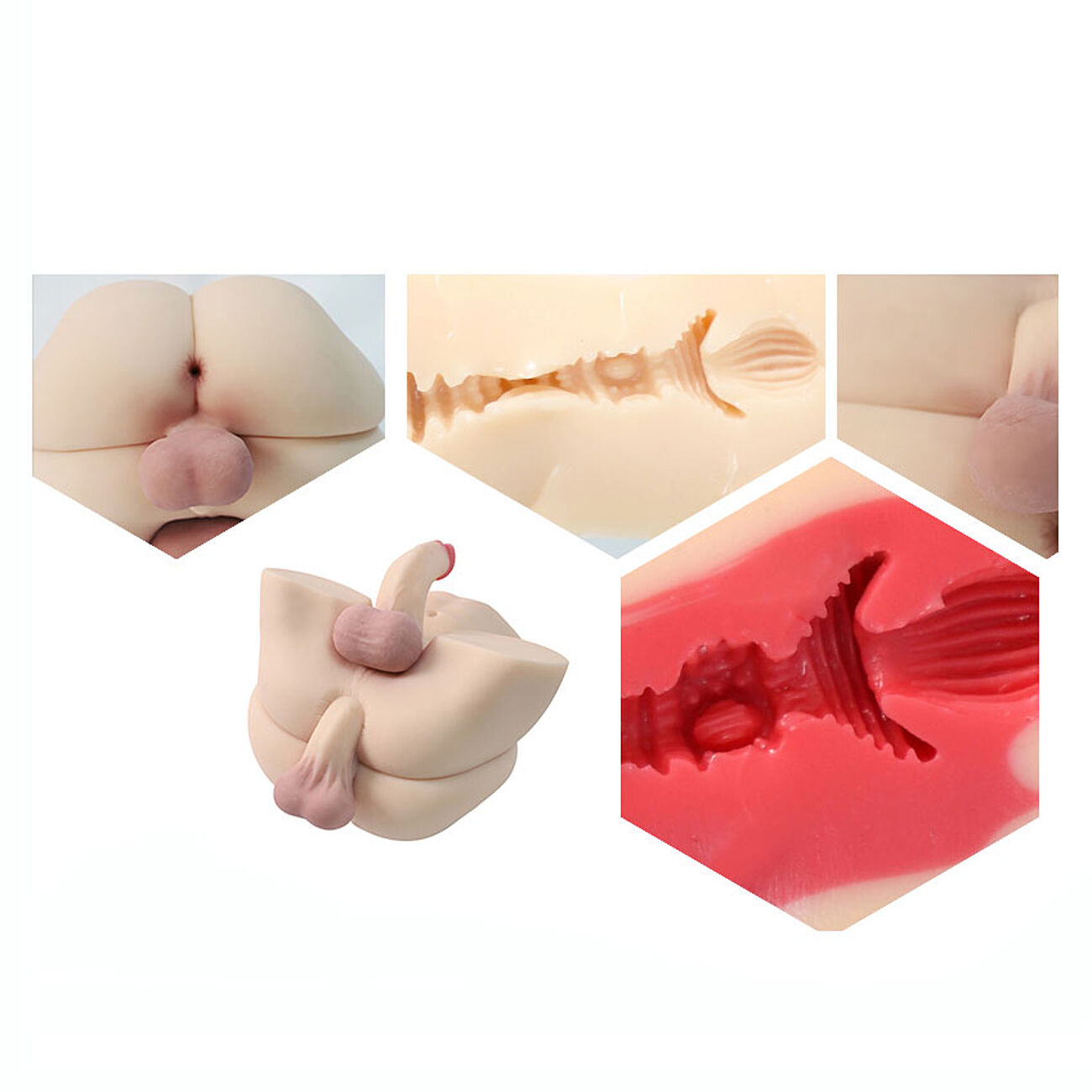 Kiotos Two Men - Tekoanus ja dildo