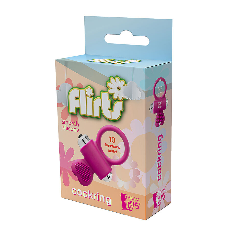 Flirts - Moottoroitu penisrengas, pinkki