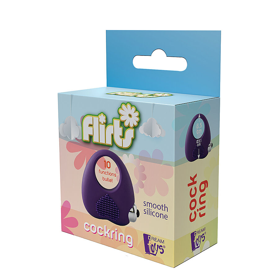 Flirts - Moottoroitu penisrengas, lila