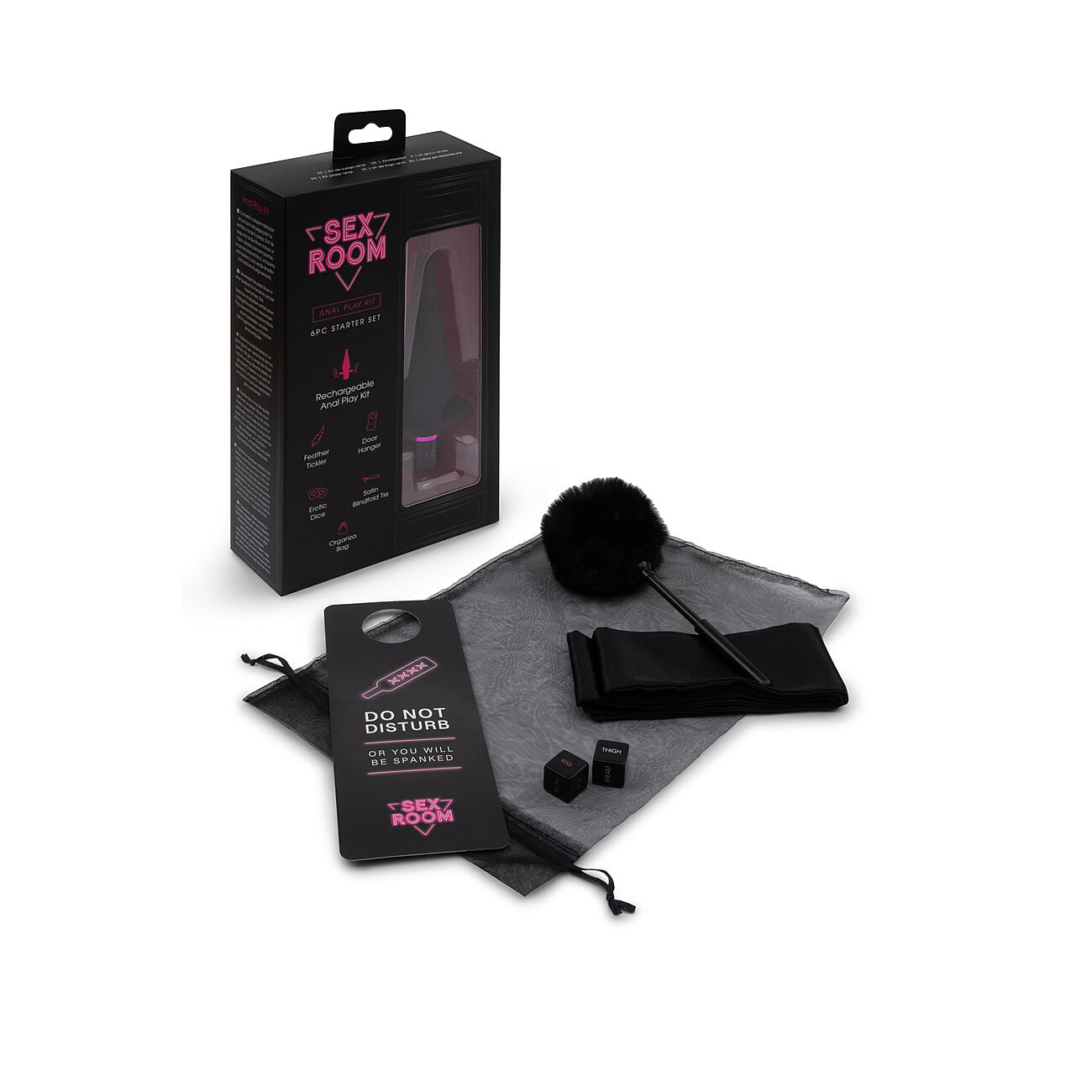 Sex Room Anal Play Kit - Seksiv�linesetti