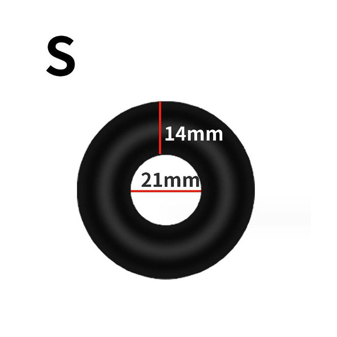 KSB - Silikoninen penisrengas, S