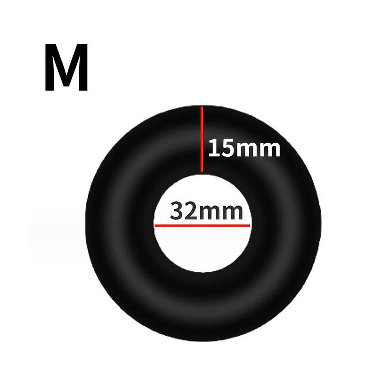 KSB - Silikoninen penisrengas, M