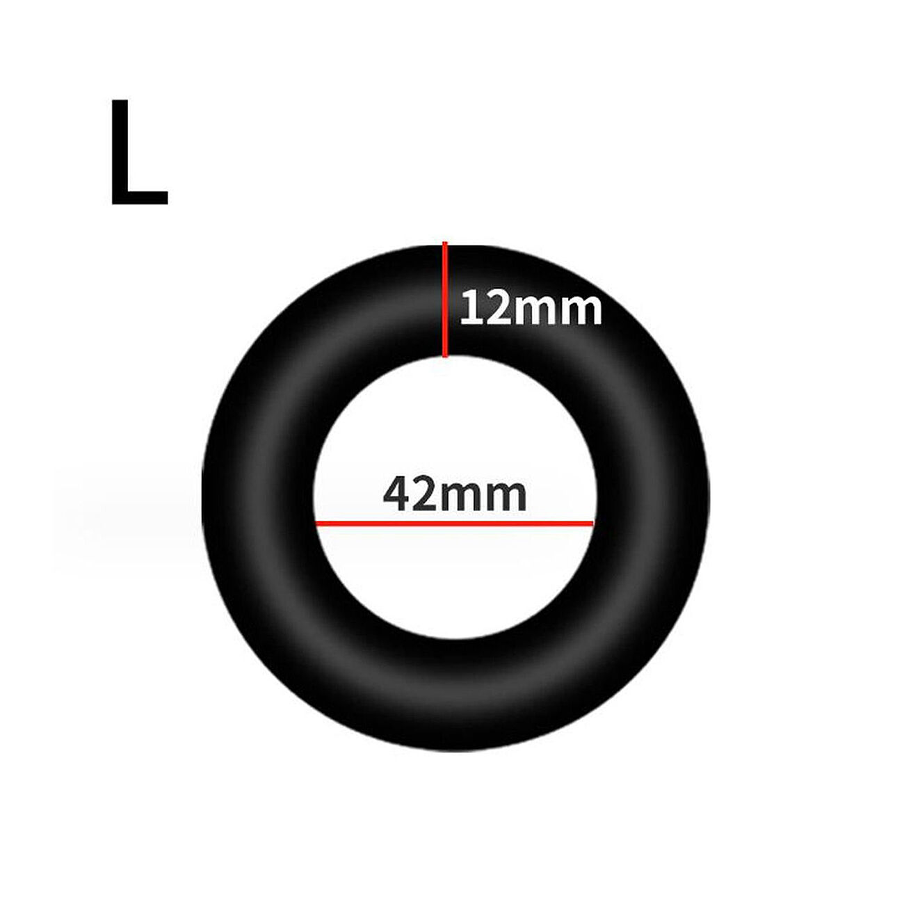 KSB - Silikoninen penisrengas, L