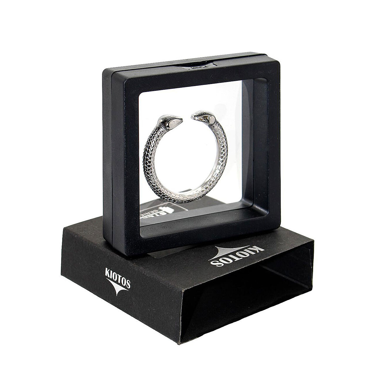 Kiotos - Metallinen terskarengas, hopea