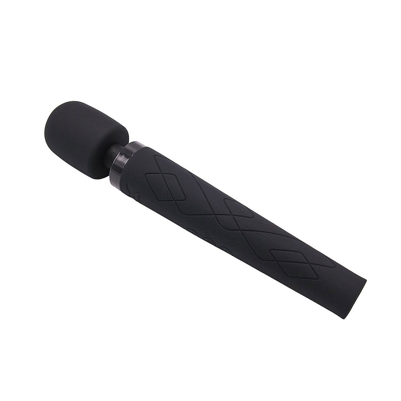 Pixey Deluxe Black Velvet Large - Wand-vibraattori