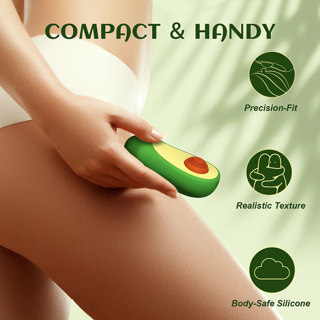 SOHIMI Avocado - Klitoriskiihotin vrinill