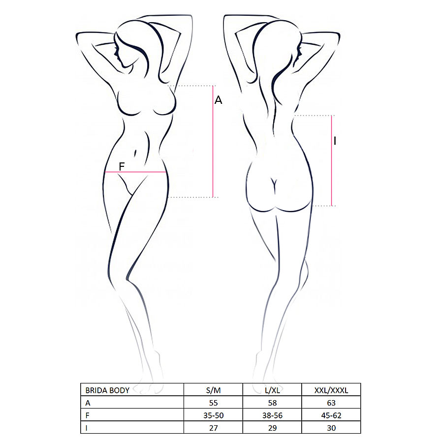 Passion - Brida Sexy Body, black